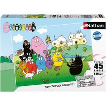 Puzzle Le monde des Barbapapa 45 pcs N01137 Nathan 1