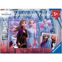 Puzzle Disney La Reine des Neiges 3x49 pcs RAV-05011 Ravensburger 1