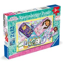 Puzzle Gabby soirée pyjama 2x12 pcs RAV-05709 Ravensburger 1