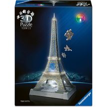 Puzzle 3D Tour Eiffel illuminée 216 pcs RAV12008024 Ravensburger 1