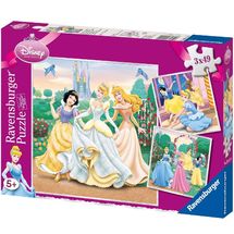 Puzzle Rêves de princesses Disney 3x49 pcs RAV-09411 Ravensburger 1