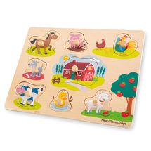Puzzle Ferme 8 pcs NCT10430 New Classic Toys 1