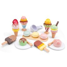 Ensemble de glaces en bois 25 pcs NCT10635 New Classic Toys 1