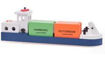 Péniche avec 2 containers NCT-10904 New Classic Toys 1