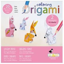 Coloring Origami - Lièvre FR-11381 Fridolin 1