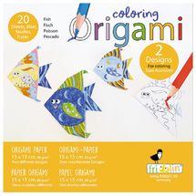 Coloring Origami - Poisson FR-11387 Fridolin 1