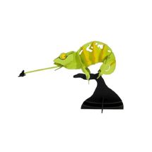 Maquette 3D en papier Caméléon vert FR-11613 Fridolin 1