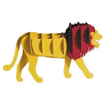 Maquette 3D en papier Lion FRI-11620 Fridolin 1