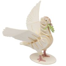 Maquette 3D en papier Pigeon blanc FRI-11718 Fridolin 1