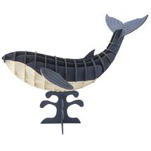 Maquette 3D en papier Baleine bleue FI-11725 Fridolin 1