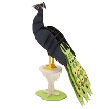 Maquette 3D en papier Paon FRI-11754 Fridolin 1