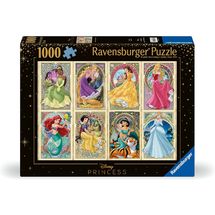 Puzzle Disney Princesses Art 1000 pièces RAV12000497 Ravensburger 1
