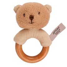 Hochet en bois Marcel l'ours EG120804 Egmont Toys 1