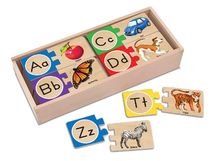 Puzzle Alphabet Anglais MD-12541 Melissa & Doug 1