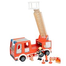 Camion de pompiers rouge LE12657 Small Foot company 1