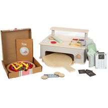 Ensemble de pizzeria en bois LE12696 Small Foot company 1