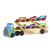 Porte-voitures de course géant MD12759 Melissa & Doug 1