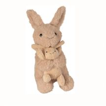 Emile le lapin en peluche et son bébé EG130557 Egmont Toys 1