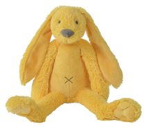 Peluche Lapin Richie jaune 38 cm HH132640 Happy Horse 1