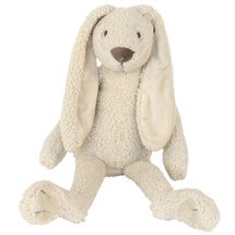 Peluche Lapin Richie polyester recyclé beige 38 cm HH134010 Happy Horse 1