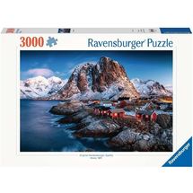 Puzzle Hamnoy Iles Lofoten 3000 pcs RAV17081 Ravensburger 1