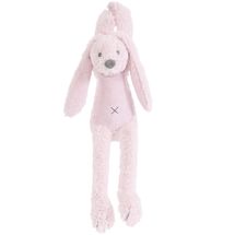 Peluche musicale Lapin Richie rose pâle HH-17661 Happy Horse 1