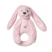 Hochet Lapin Richie rose HH-17663 Happy Horse 1