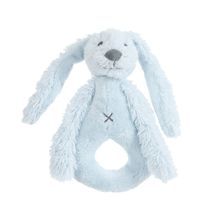 Hochet Lapin Richie bleu HH-17673 Happy Horse 1