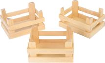 Lot de 3 petites caisses en bois LE-1808 Small foot company 1