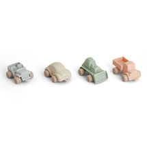 4 véhicules en bioplastique 9 cm V20-89040 Viking Toys 1