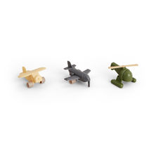 3 avions en bioplastique 7 cm V20-89048 Viking Toys 1