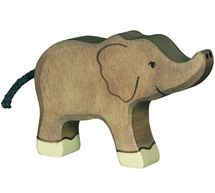 Figurine petit éléphant HZ-80537 Holztiger 1