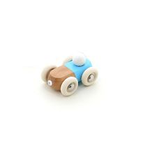 Mini voiture en bois Moit-moit bleue V2317B Vilac 1