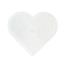 Plaque grand cœur perles plastique Midi HAMA-233 Hama 1