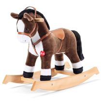 Cheval à bascule marron foncé TRU-29708 Trudi 1