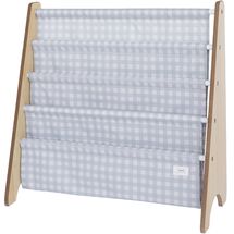 Bibliothèque enfant vichy bleu EFK-107-016-018 3 Sprouts 1