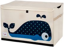 TIMBELA M034-1 Coffre à Jouets Enfant en bois - Coffre de