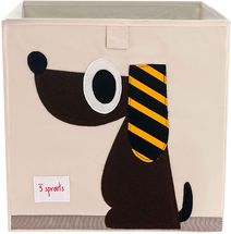 Cube de rangement Chien EFK107-002-001 3 Sprouts 1