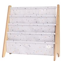 Bibliothèque enfant Terrazzo gris clair EFK-107-016-013 3 Sprouts 1