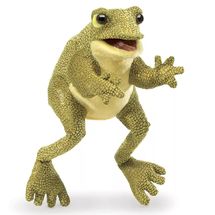 Marionnette à main Grenouille rigolote FO-3033 Folkmanis 1