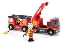 Camion de pompier son et lumière BR33811 Brio 1