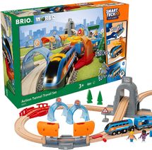 Circuits de trains en bois BRIO : vidéo concept 2011 sur bilboquet