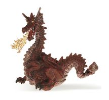 Figurine Dragon rouge avec flamme PA-39016 Papo 1