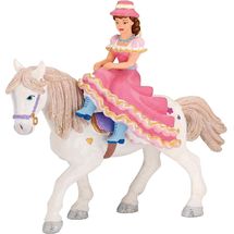Figurine Cavalière au chapeau PA39074-4020 Papo 1