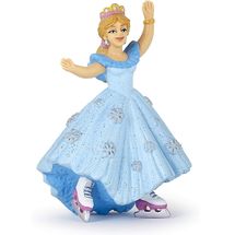 Figurine Princesse aux patins à glace PA39108 Papo 1