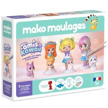 Coffret moulage Mes amis Kawaii MM-39121 Mako Créations 1