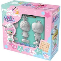 Figurines Dolly Fruit à peindre et décorer MM39201 Mako Créations 1