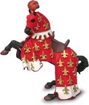 Figurine Cheval du Prince Philippe rouge PA39257-3494 Papo 1