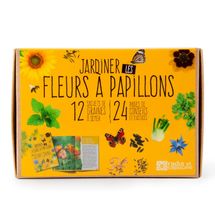 Coffret graines de Fleurs à Papillons RC-039581 Radis et Capucine 1