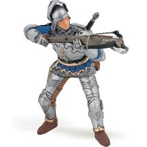 Figurine Arbalétrier bleu en armure PA-39753 Papo 1